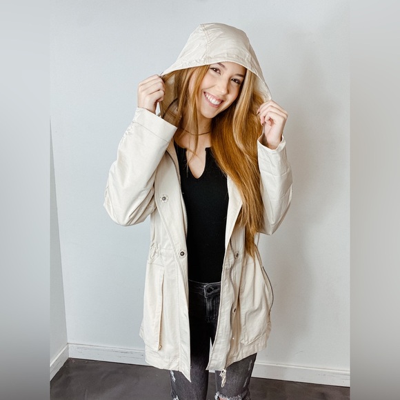 Millard Fillmore Anthropologie MF-13 Anorak Hooded Jacket Coat Navy Blue Size XS - Picture 14 of 16